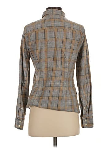 J.Crew Factory Store Long Sleeve Button-Down Shirt (view 2)