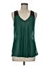 Chenault 100% Polyester Green Sleeveless Blouse Size M - photo 1