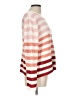 John Paul Richard 100% Polyester Stripes Orange Pullover Sweater Size L - photo 4