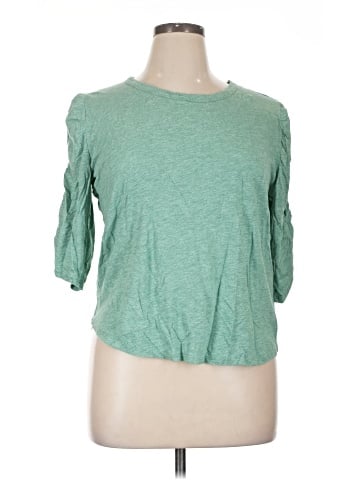 Democracy 3/4 Sleeve Top (view 1)