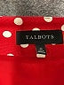 Talbots Polka Dots Red Casual Skirt Size 16 - photo 4