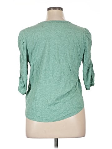Democracy 3/4 Sleeve Top (view 2)