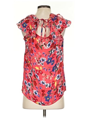 Parker Sleeveless Silk Top (view 2)