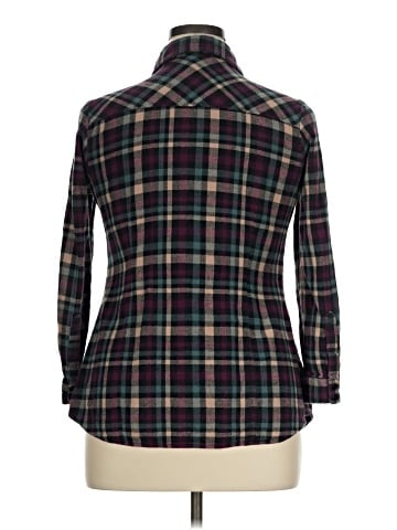 Unique Long Sleeve Button-Down Shirt (view 2)