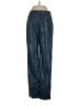 Diane von Furstenberg 100% Polyurethane Blue Casual Pants Size 2 - photo 1