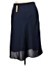 J.Crew 100% Polyester Solid Blue Formal Skirt Size XXL - photo 2