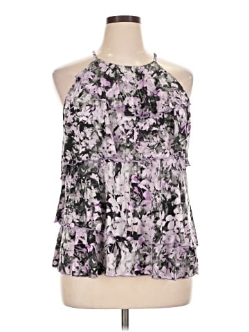 White House Black Market Sleeveless Blouse (view 1)