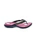 Crocs Pink Flip Flops Size 7 - photo 1