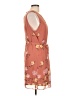 Primark 100% Polyester Floral Brown Casual Dress Size 10 - photo 4