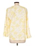 Adrienne Vittadini Yellow 3/4 Sleeve Blouse Size L - photo 2