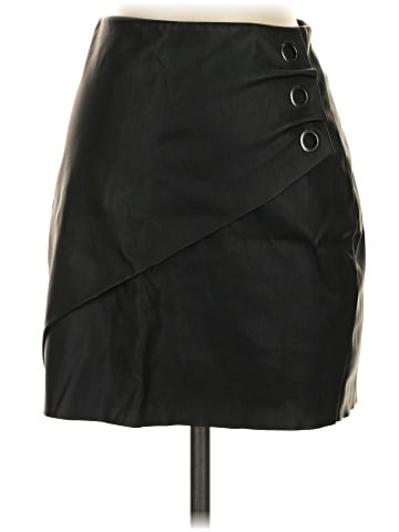 Express Faux Leather Skirt (view 1)