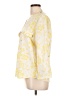 Adrienne Vittadini Yellow 3/4 Sleeve Blouse Size L - photo 5