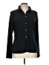 Merona Black Long Sleeve Blouse Size L - photo 1
