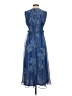 Just... Taylor 100% Polyester Blue Cocktail Dress Size 4 - photo 2