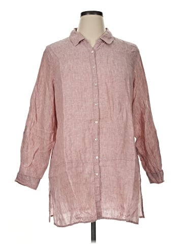 Tahari 3/4 Sleeve Button-Down Shirt (view 1)