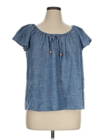 CeCe Short Sleeve Blouse (view 1)