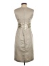 Calvin Klein 100% Polyester Silver Cocktail Dress Size 2 - photo 2