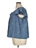 CeCe Blue Short Sleeve Blouse Size 1X - photo 5