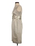 Calvin Klein 100% Polyester Silver Cocktail Dress Size 2 - photo 5