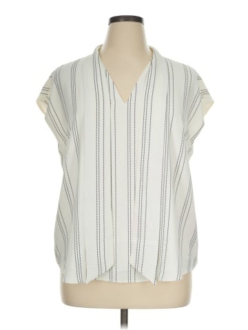 Ann Taylor Short Sleeve Blouse (view 1)