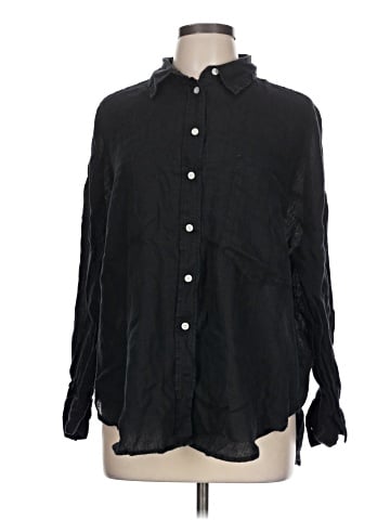 Zara Long Sleeve Button-Down Shirt (view 1)