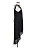 Lush 100% Polyester Solid Black Casual Dress Size S - photo 4