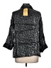 Elementz Animal Print Gray 3/4 Sleeve Blouse Size L (estimated) - photo 2