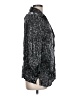Elementz Animal Print Gray 3/4 Sleeve Blouse Size L (estimated) - photo 4