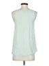 A.L.C. 100% Silk Green Sleeveless Top Size S - photo 2