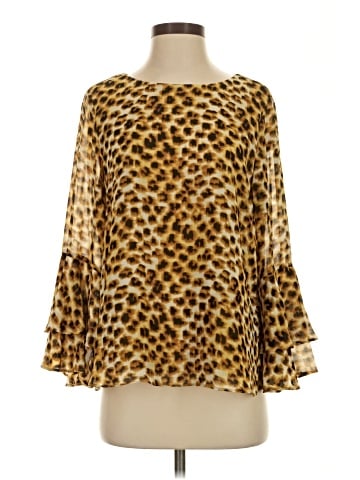 Kasper Long Sleeve Blouse (view 1)