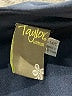 Taylor 100% Polyester Black Cocktail Dress Size 14W - photo 7