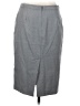 BCBGMAXAZRIA Solid Gray Wool Skirt Size 2 - photo 2