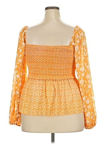 Flying Tomato 3/4 Sleeve Blouse (view 2)