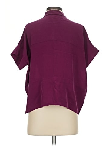 Everlane Short Sleeve Silk Top (view 2)