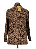 Sag Harbor Animal Print Brown Long Sleeve Button-Down Shirt Size XL (estimated) - photo 2