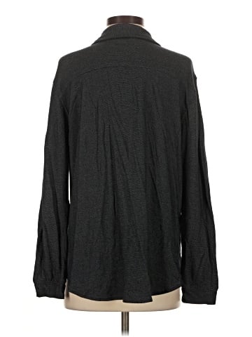 Karen Kane Long Sleeve Button-Down Shirt (view 2)