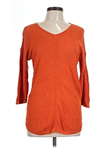 Chico's 3/4 Sleeve T-Shirt (view 1)