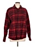 Woolrich 100% Cotton Red Long Sleeve Button-Down Shirt Size L (estimated) - photo 1