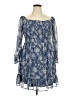 As U Wish 100% Polyester Paisley Blue Cocktail Dress Size 2X - photo 1