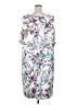 Studio One Print White Casual Dress Size 24W - photo 2