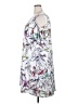 Studio One Print White Casual Dress Size 24W - photo 5