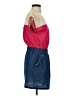 Joy Joy Color Block Pink Casual Dress Size S - photo 4
