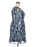 As U Wish 100% Polyester Paisley Blue Cocktail Dress Size 2X - photo 4