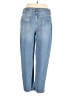 New Look 100% Cotton Stars Blue Jeans Size 12 - photo 2