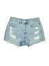 Blank NYC Blue Denim Shorts Size 26 waist - photo 1