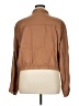 Ann Taylor LOFT 100% Lyocell Solid Brown Jacket Size XL - photo 2