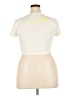 Fabletics Ivory Short Sleeve T-Shirt Size XXL - photo 2