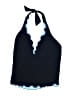 Profile by Gottex Black Blue Swimsuit Top Size 14 - photo 1
