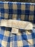 Olivaceous Checkered-gingham Blue Shorts Size L - photo 3