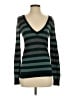 The Limited Stripes Green Pullover Sweater Size S - photo 1